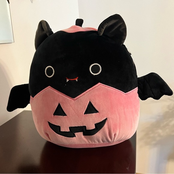 Squishmallows Emily the Bat in Pumpkin Halloween 12" Stuffed Plush - Picture 1 of 11